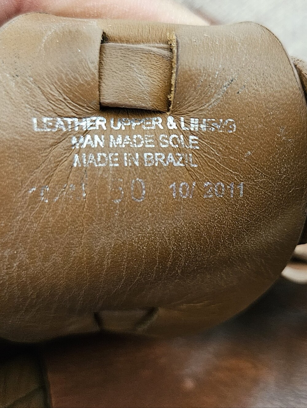 Tory Burch Woven Leather Sandals Brown. - Picture 8 of 9